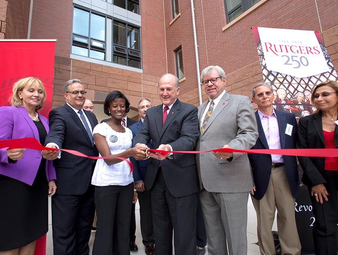 Grand opening ceremony for the NB Honors College 